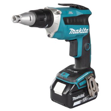 Makita DFS452TJX2 elektrisk skruetr&aelig;kker & slagbor 4000 rpm Sort, Bl&aring;, Gr&aring;