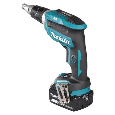 Makita DFS452TJX2 elektrisk skruetr&aelig;kker & slagbor 4000 rpm Sort, Bl&aring;, Gr&aring;