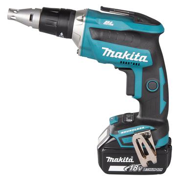 Makita DFS452TJX2 elektrisk skruetr&aelig;kker & slagbor 4000 rpm Sort, Bl&aring;, Gr&aring;