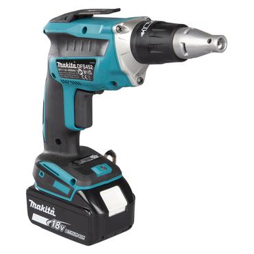 Makita DFS452TJX2 elektrisk skruetr&aelig;kker & slagbor 4000 rpm Sort, Bl&aring;, Gr&aring;
