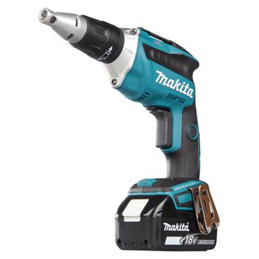 Makita DFS452TJX2 elektrisk skruetr&aelig;kker & slagbor 4000 rpm Sort, Bl&aring;, Gr&aring;