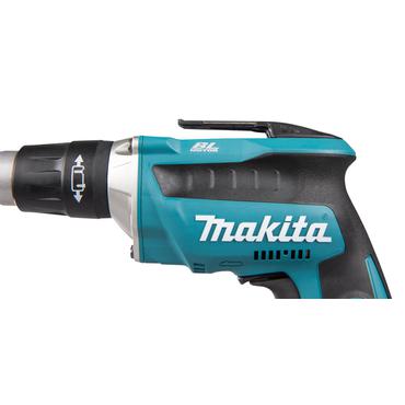 Makita DFS452TJX2 elektrisk skruetr&aelig;kker & slagbor 4000 rpm Sort, Bl&aring;, Gr&aring;