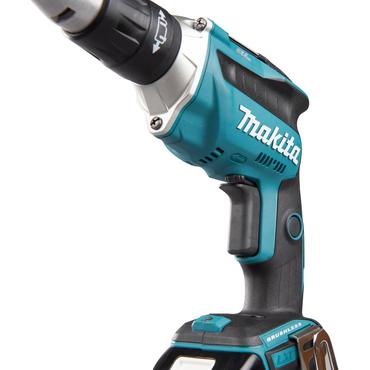 Makita DFS452TJX2 elektrisk skruetr&aelig;kker & slagbor 4000 rpm Sort, Bl&aring;, Gr&aring;