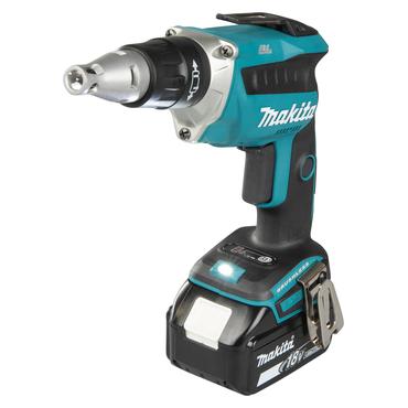 Makita DFS452TJX2 elektrisk skruetr&aelig;kker & slagbor 4000 rpm Sort, Bl&aring;, Gr&aring;