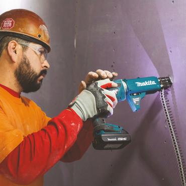 Makita DFS452TJX2 elektrisk skruetr&aelig;kker & slagbor 4000 rpm Sort, Bl&aring;, Gr&aring;