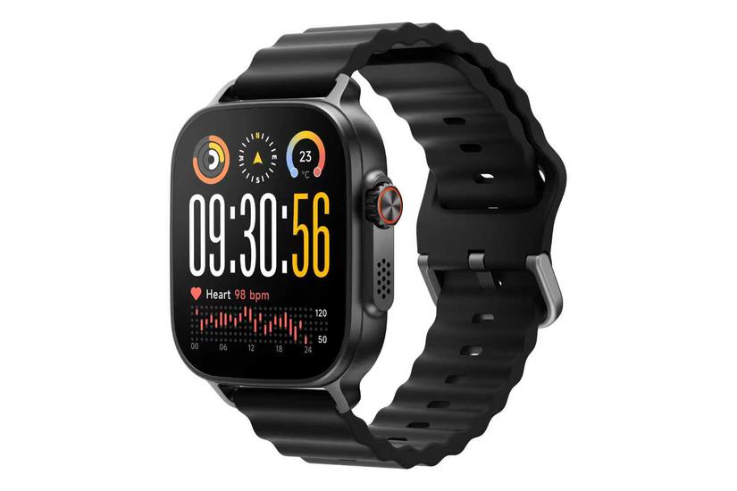 realme Watch 5 5 cm (1.97") AMOLED Digital 390 x 450 pixel Berøringsskærm Sort GPS (satellit)