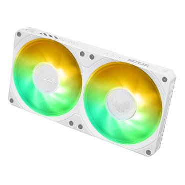 ASUS TUF GAMING LC III 240 ARGB WHT Processor Alt-i-en v&aelig;skek&oslash;ler 12 cm Hvid