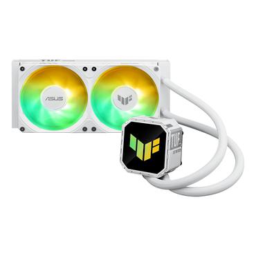 ASUS TUF GAMING LC III 240 ARGB WHT Processor Alt-i-en v&aelig;skek&oslash;ler 12 cm Hvid