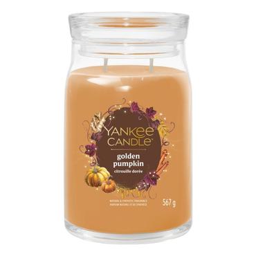 Yankee Candle 2653156E vokslys Rund Gr&aelig;skar Orange, Transparent 1 stk