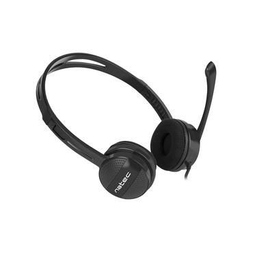NATEC Canary Go Headset Ledningsført Kontor/Callcenter Sort