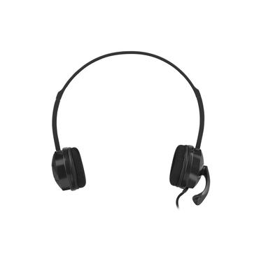 NATEC Canary Go Headset Ledningsført Kontor/Callcenter Sort