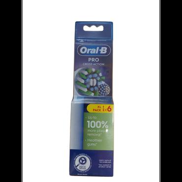 Oral-B Cross Action 6-pack White