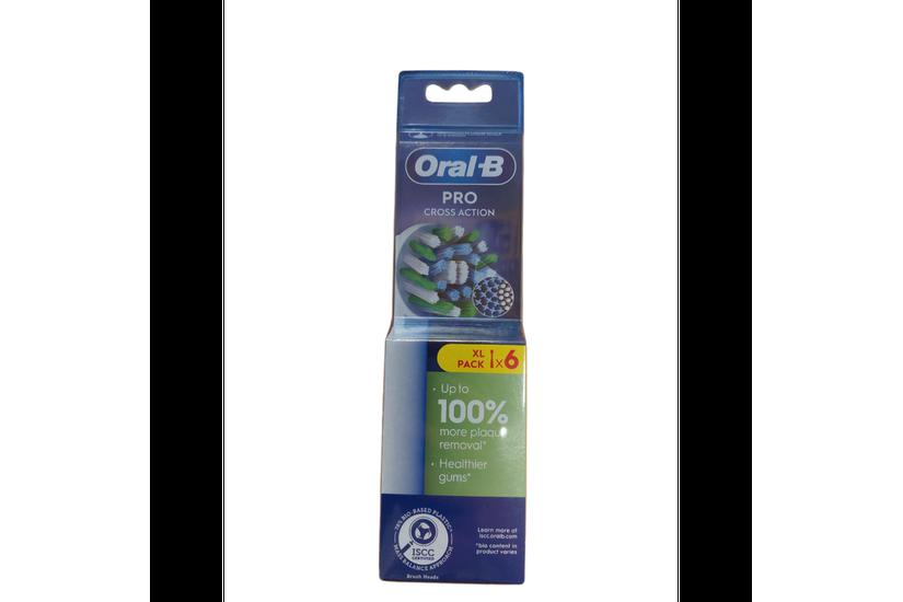 Oral-B Cross Action 6-pack White