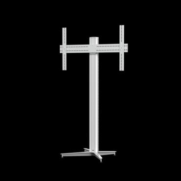 SMS ställ - för LCD-skärm/pekskärm - vit, aluminium