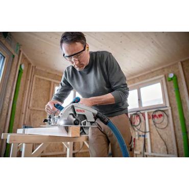 Bosch GKS 18V-70 L Professional - cirkels&aring;g - sladdl&ouml;s - 190 mm - 2 batterier