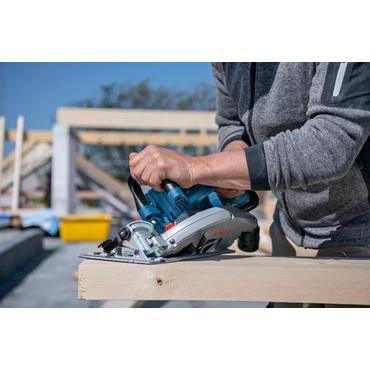 Bosch GKS 18V-70 L Professional - cirkels&aring;g - sladdl&ouml;s - 190 mm - 2 batterier