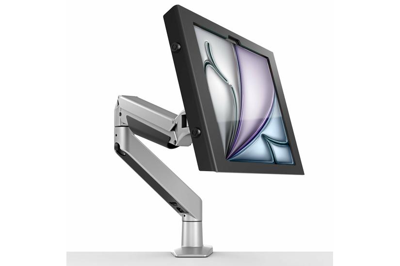 Compulocks iPad Air M2 & M3 13", Apex Enclosure Reach Articulating Arm monteringssæt - for tablet - sort, sølv