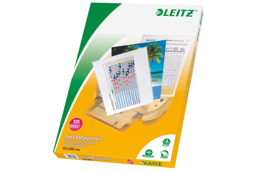 Leitz - 100 - 303 x 426 mm - lamineringsfickor