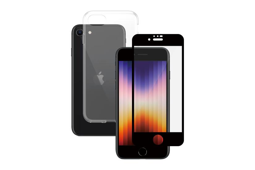 TPU CASE+TEMPERED GLASS IPHONE
