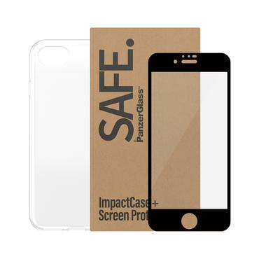 TPU CASE+TEMPERED GLASS IPHONE