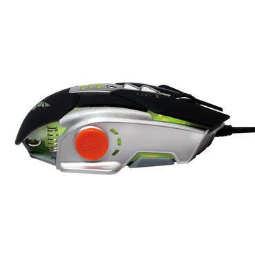 LogiLink Maus USB Gaming 8 Tasten 3200 dpi m. Gewichten &LED