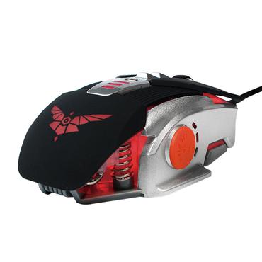 LogiLink Maus USB Gaming 8 Tasten 3200 dpi m. Gewichten &LED