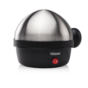 Tristar EK-3076 - æggekoger - rustfrit stål/sort
