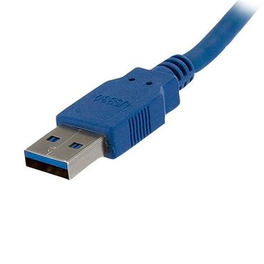StarTech.com 1m Blue SuperSpeed USB 3.0 Extension Cable A to A - Male to Female USB 3 Extension Cable Cord 1 m (USB3SEXT1M) - USB forlængerkabel - USB Type A til USB Type A - 1 m