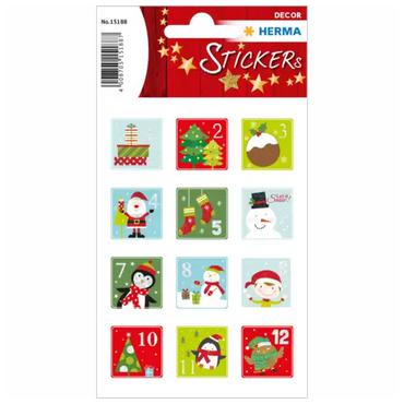 HERMA 15188 dekorativt klistermærke Papir Flerfarvet Permanent 24 stk