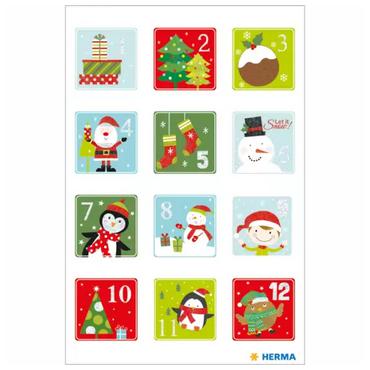 HERMA 15188 dekorativt klistermærke Papir Flerfarvet Permanent 24 stk