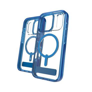 ZAGG Santa Cruz Snap Kickstand mobiltelefon etui 16 cm (6.3") Cover Bl&aring;, Transparent