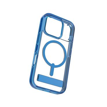 ZAGG Santa Cruz Snap Kickstand mobiltelefon etui 16 cm (6.3") Cover Bl&aring;, Transparent