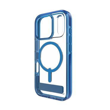ZAGG Santa Cruz Snap Kickstand mobiltelefon etui 16 cm (6.3") Cover Bl&aring;, Transparent