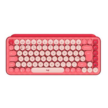 Logitech POP Keys - tastatur - QWERTY - Pan Nordic - hjerteknuser