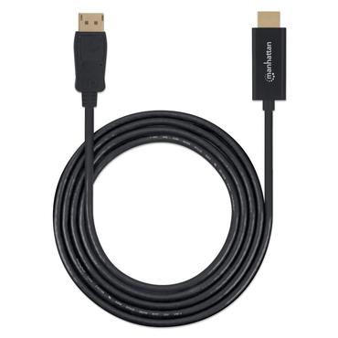 Manhattan 152662 videokabel adapter 1 m DisplayPort HDMI Sort