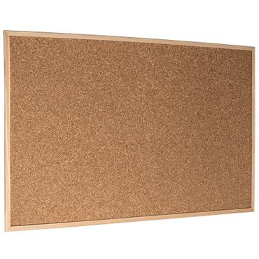 Esselte nyhedstavle - 900 x 595 mm - dobbeltsidet - naturbrun