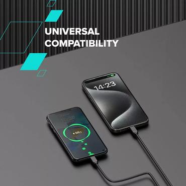 CANYON charger CU45AC GaN 45W 1xPD 1xQC EU White