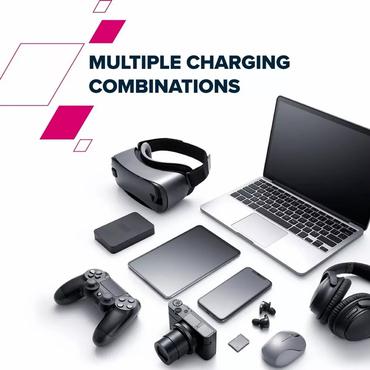 CANYON charger CU45AC GaN 45W 1xPD 1xQC EU White