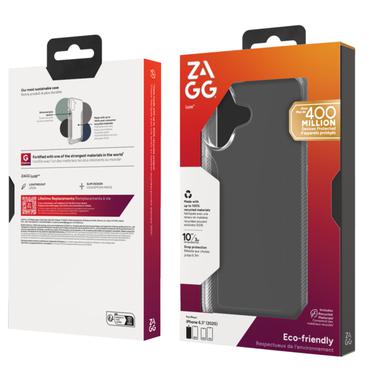 ZAGG Luxe mobiltelefon etui 16 cm (6.3") Cover Transparent
