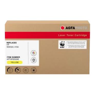 AgfaPhoto - gul - kompatibel - Genproduceret - tonerpatron (alternativ til: HP 415A)