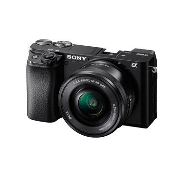 Sony &alpha;6100 ILCE-6100 - digitalkamera 16-50mm Power Zoom-objektiv