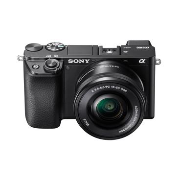 Sony &alpha;6100 ILCE-6100 - digitalkamera 16-50mm Power Zoom-objektiv