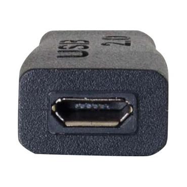 C2G USB 2.0 USB C to USB Micro B Adapter M/F