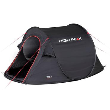 High Peak Vision 3 3 person(er) Sort Pop-up telt