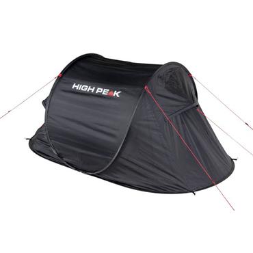 High Peak Vision 3 3 person(er) Sort Pop-up telt
