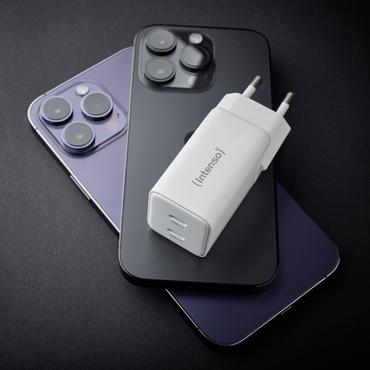 Intenso W40CC str&ouml;madapter - GaN - 24 pin USB-C - 40 Watt