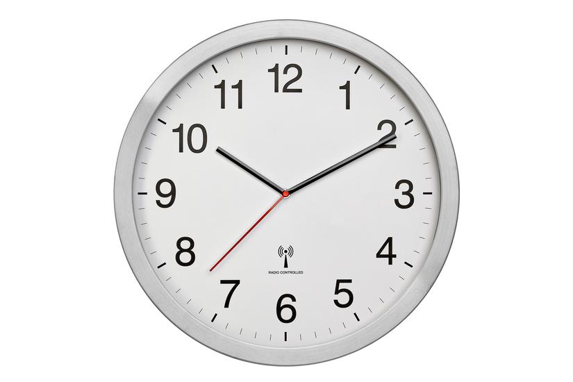 TFA 60.3545.02 Rahmen Alu geb., w. Ziffernblatt