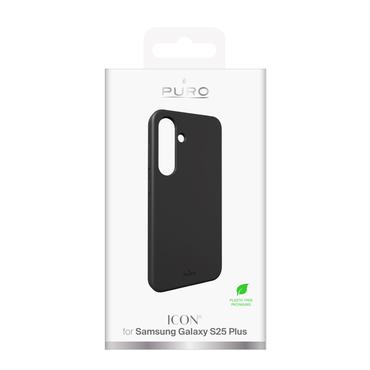 Samsung Galaxy S25+ silicone cover ICON, black