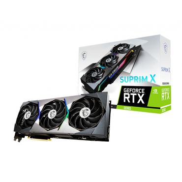 MSI GeForce RTX 3080 SUPRIM X 10G LHR - NVIDIA RTX3080 - 10GB GDDR6X