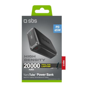 SBS TEBB20000HDPD65K powerbank 20 mAh Sort